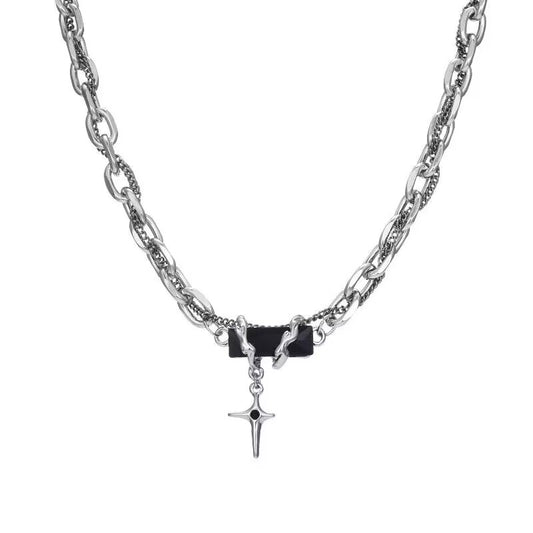 Alpha Black Diamond Pendant